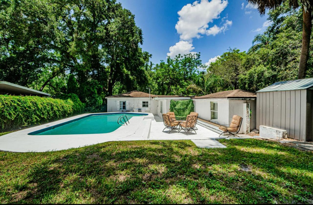 Beautiful Pool House In Old Seminole Heights! Villa แทมปา ภายนอก รูปภาพ